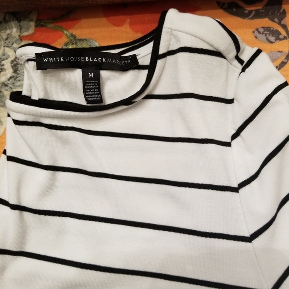 Women's medium white house black market dress - Picture 2 of 4